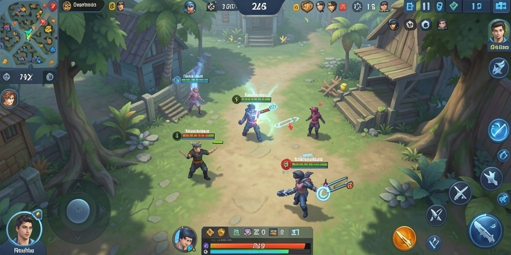 Tangkapan layar fitur multiplayer yang seru.