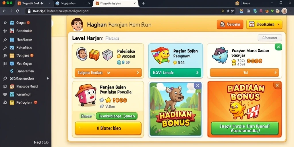 Fitur bonus menarik untuk meningkatkan peluang menang.