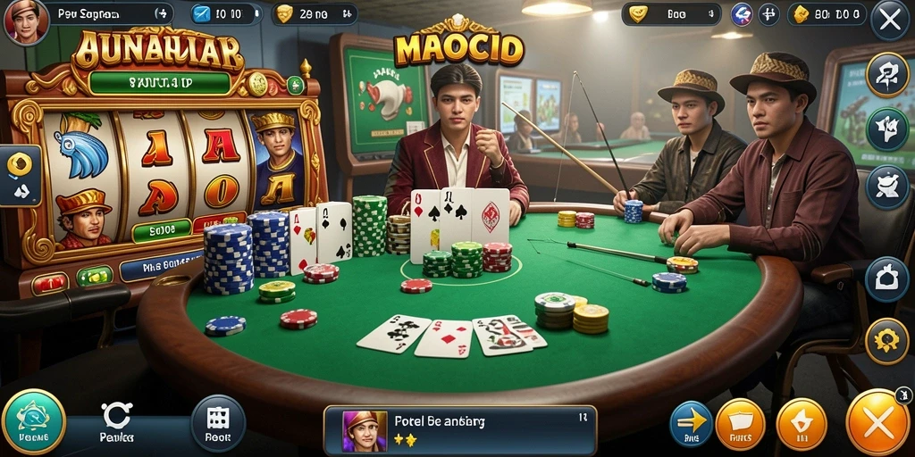 Mode permainan yang bervariasi dan menarik.